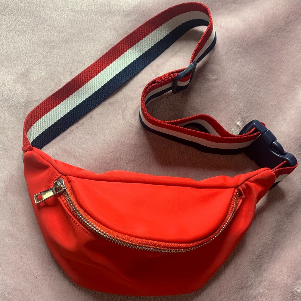 Red Fanny Pack Bag